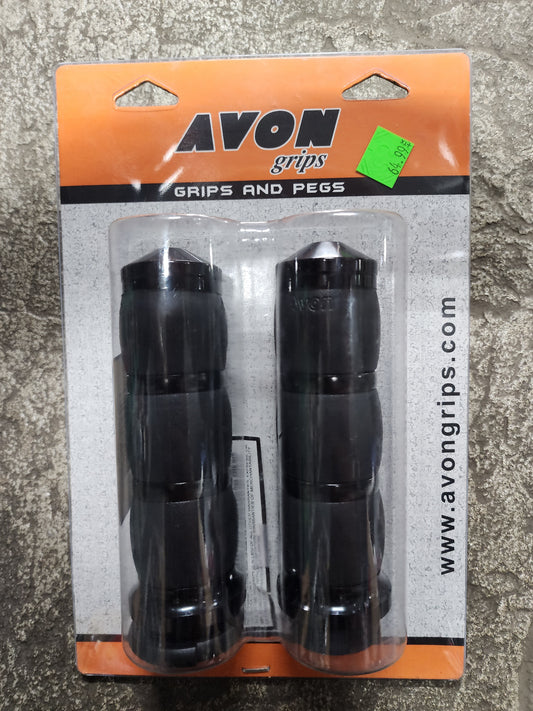 Avon Motorcycle Grips- Black
