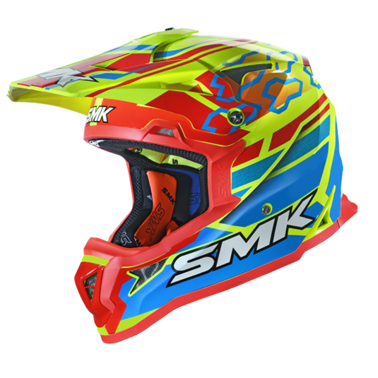 SMK Tribou Adult Off Road Helmet GL453