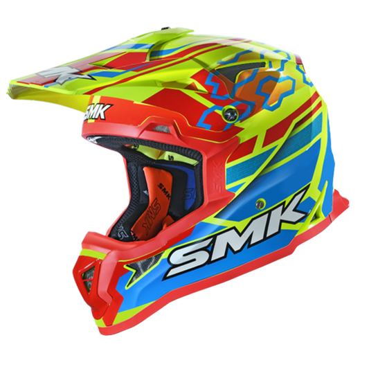 SMK Tribou Adult Off Road Helmet GL453